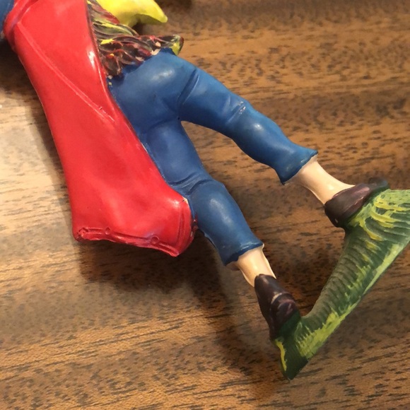 Vintage Italian Nativity Figure Plastic Replacement Shephard Boy Playing Horn - Picture 6 of 16